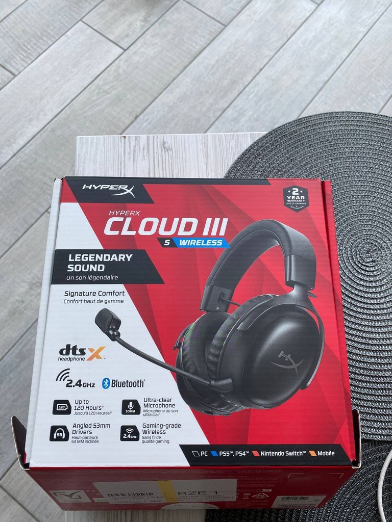 Купить Hyperx Cloud III S Wireless Black (A59YZAA) Б/У