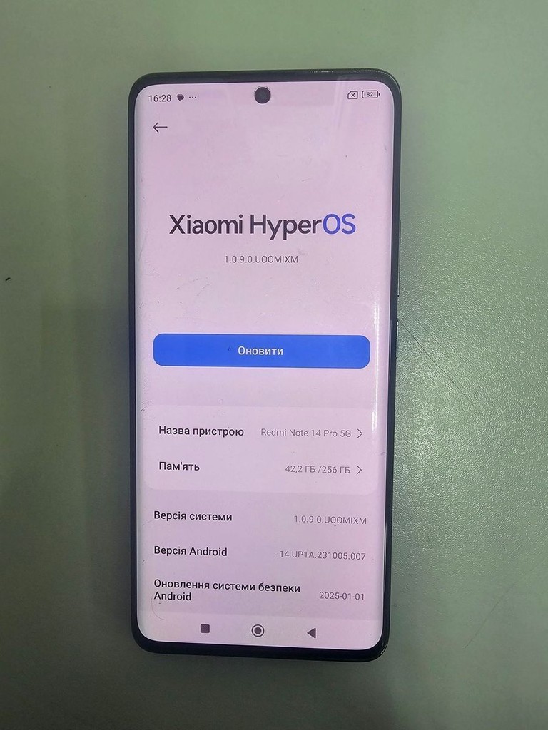 Купить Xiaomi redmi note 14 pro 5g 8/256gb Б/У