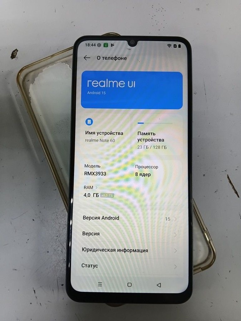 Realme note 60 4/128gb Код:01-200979788. Изображение 5