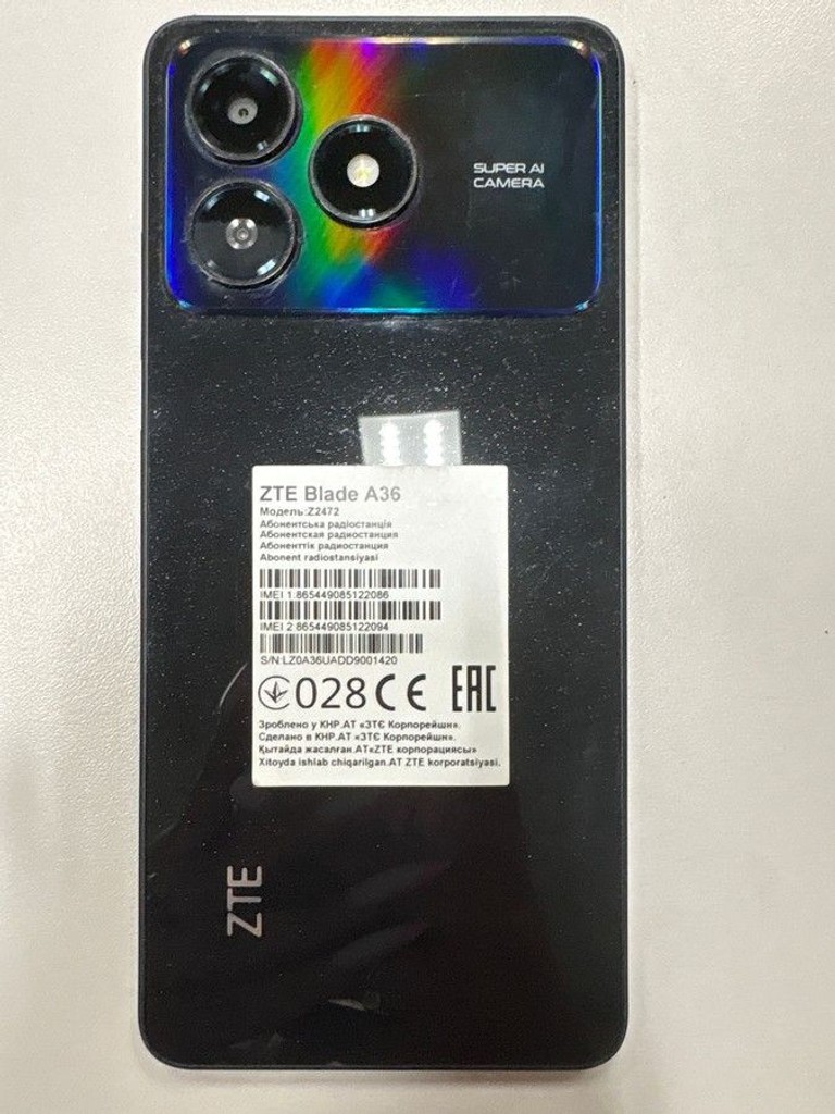 Купити Zte Blade A36 2/64GB Green Б/У