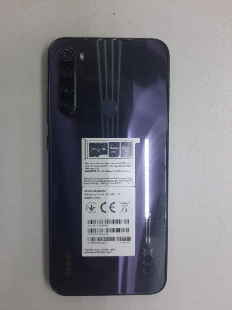 Дешиво Xiaomi Redmi Note 8T 4/64GB Blue с ломбарда