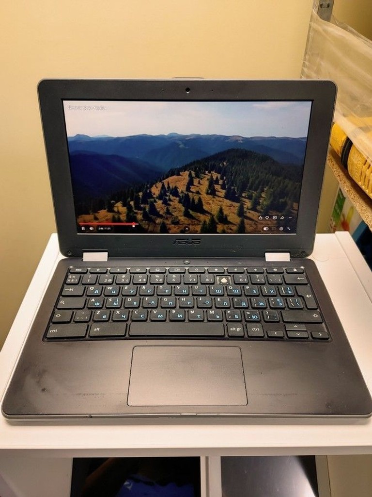 Купить Asus 11/celeron n3350 ddr3/4gb ddr4/ssd 32 gb/*інтегрована Б/У