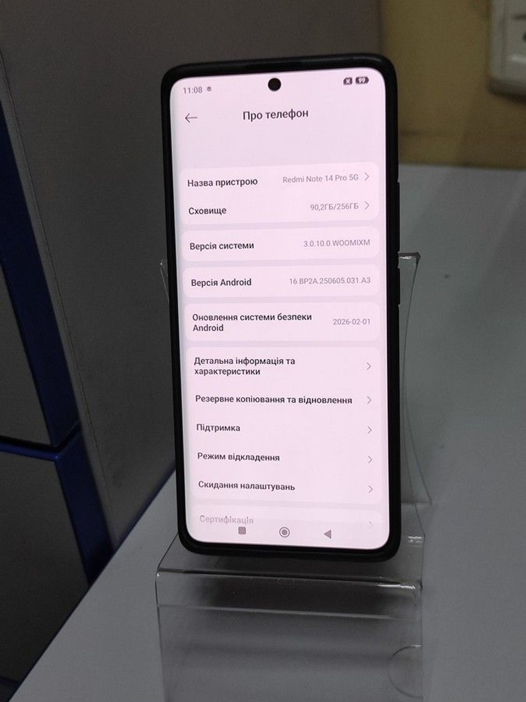 Купити Xiaomi redmi note 14 pro 5g 8/256gb Б/У