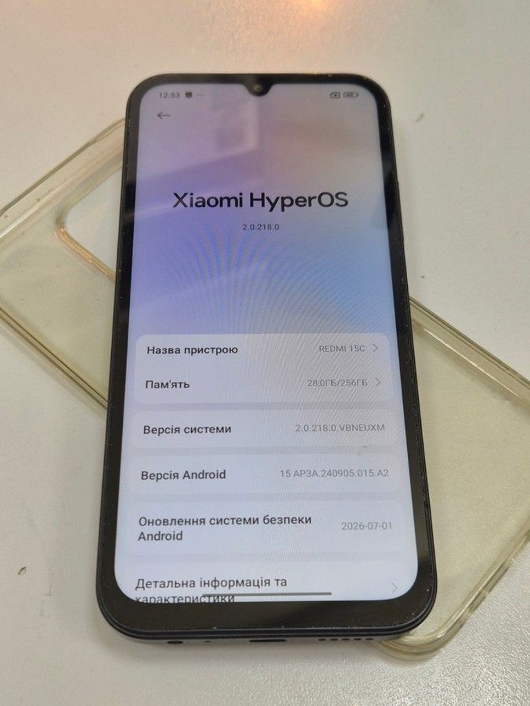 Купити Xiaomi redmi 15c 4g 8/256gb Б/У