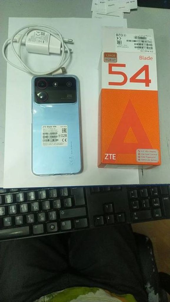 Объявление Zte a54 blade 4/128gb Б/У