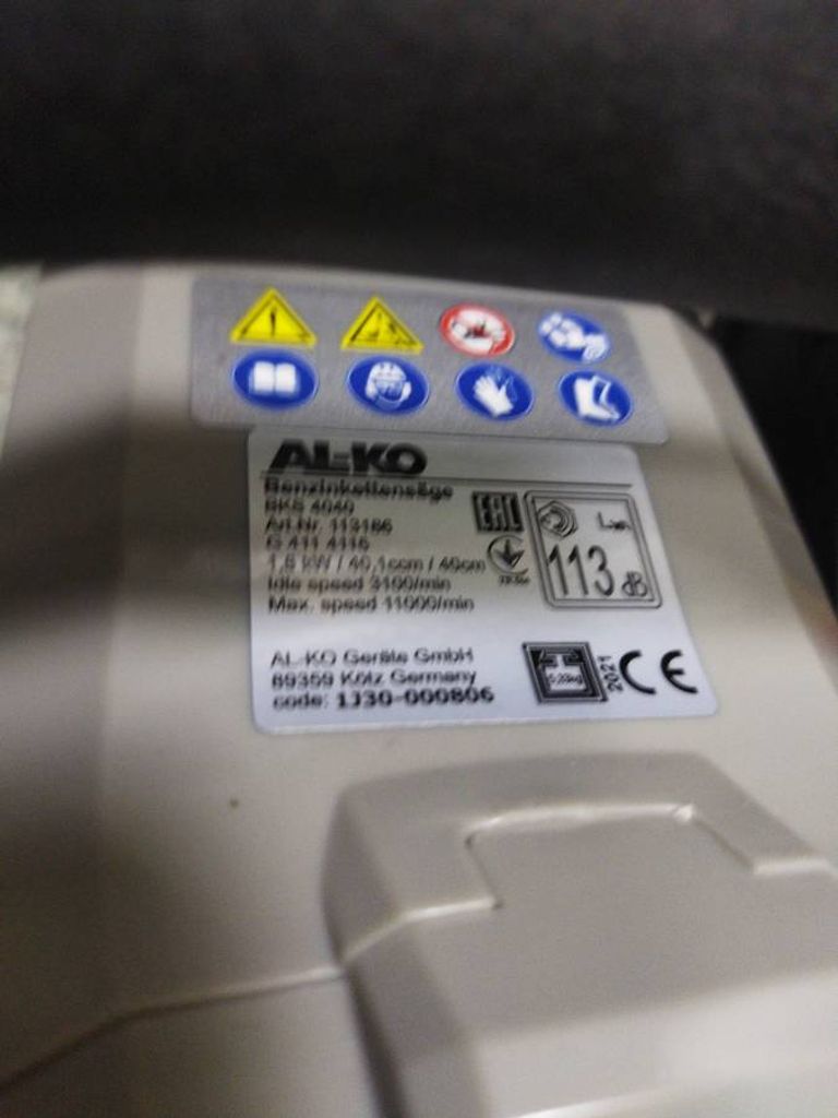 Оголошення Al-Ko bks 4040 Б/У