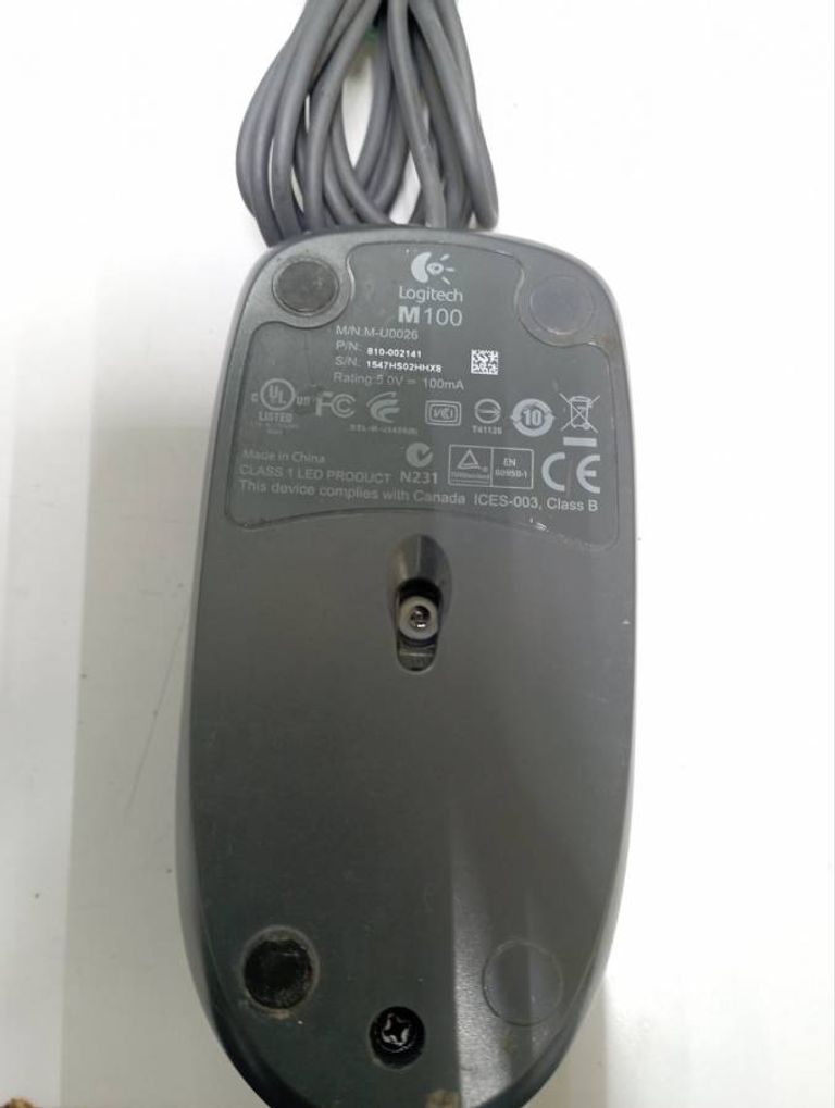 Оголошення Logitech m100 Б/У