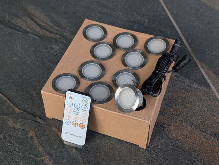 Объявление Акція! Комплект світлодіодних палубних світильників з 10 шт., 0,8 Вт, нержавіюча сталь 304, водонепроникний, IP67, вбудований св Б/У