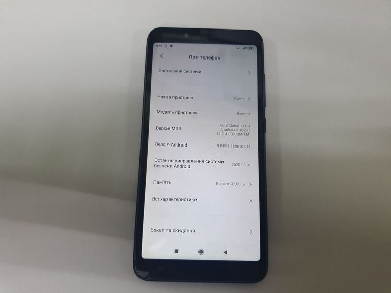 Купить Xiaomi Redmi 6 3/32GB Black Б/У