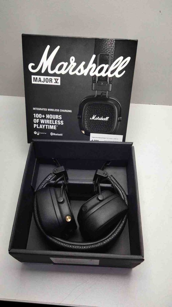 Купить Marshall Major V Black (1006832) Б/У