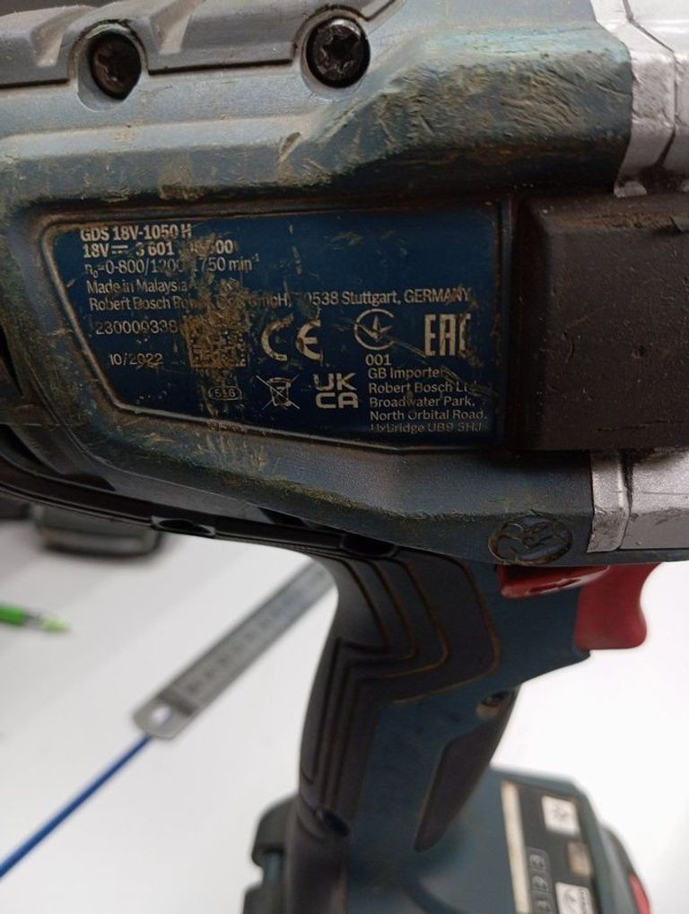 Дешево Bosch GDS 18V-1050 H (06019J8522) з ломбарду