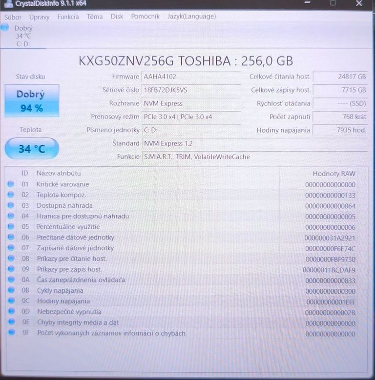 Dell 15/core i7 6820hq ddr3/16gb ddr4/hdd *відсутній/ssd 256 gb/quadro m2000m 4gb Код:01-200743776. Зображення 5