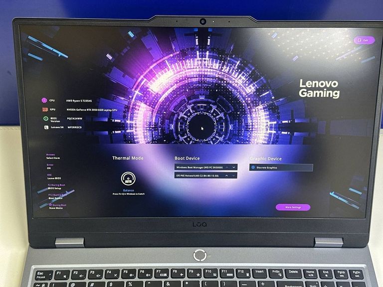 Дешиво Lenovo eкр.15/ryzen 5 7235hs/ram16 gb(ddr5)/ssd 512gb/rtx 3050 6gb с ломбарда