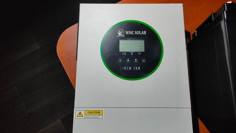 whc solar him-1kw гібридний інвертор, батарея Altek ABT 12V 80Ah. Код:null. Зображення 5
