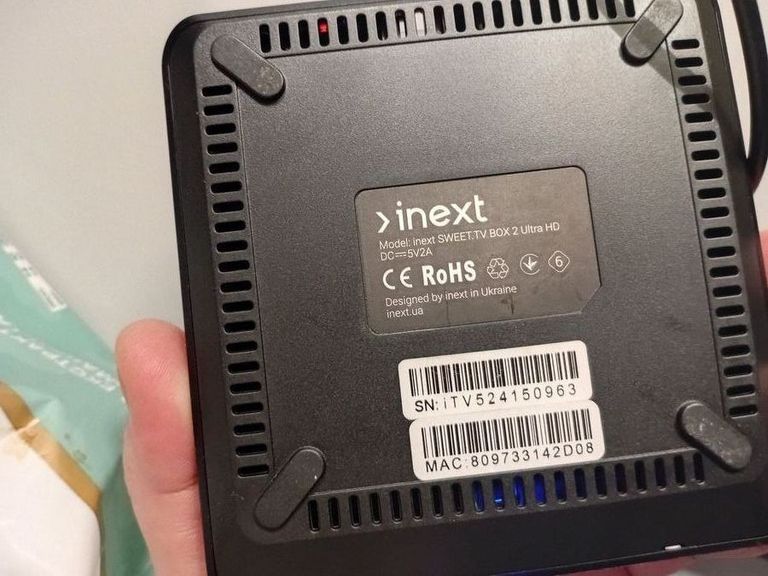 Купить Inext sweet.tv box ultra hd 1/8 gb Б/У
