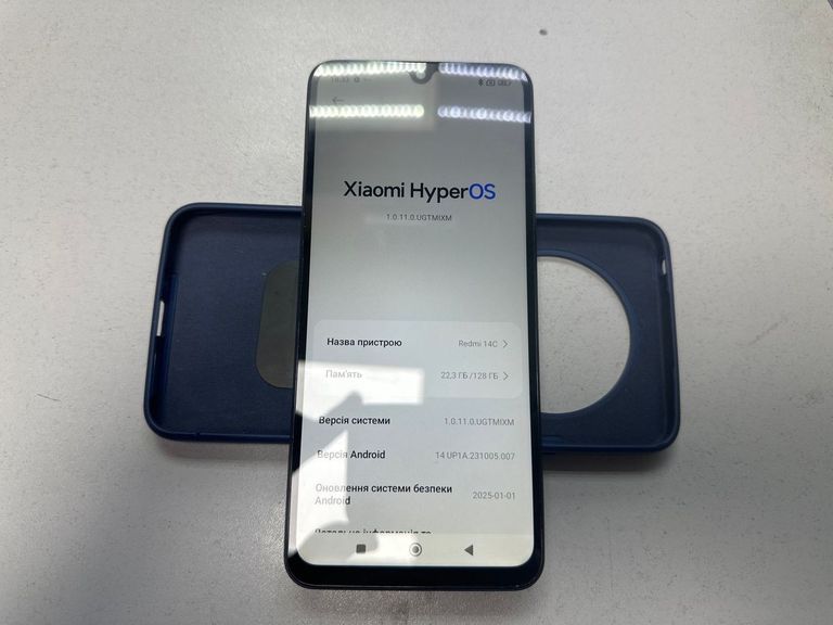 Объявление Xiaomi redmi 14c 4/128gb Б/У