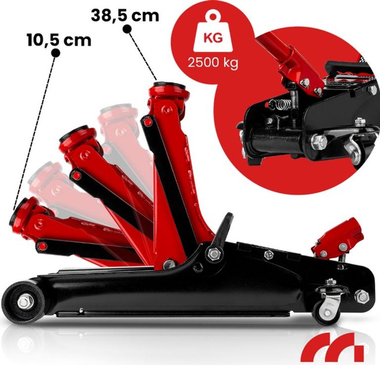 Дешево Jack підкатний 2.5т з ломбарду