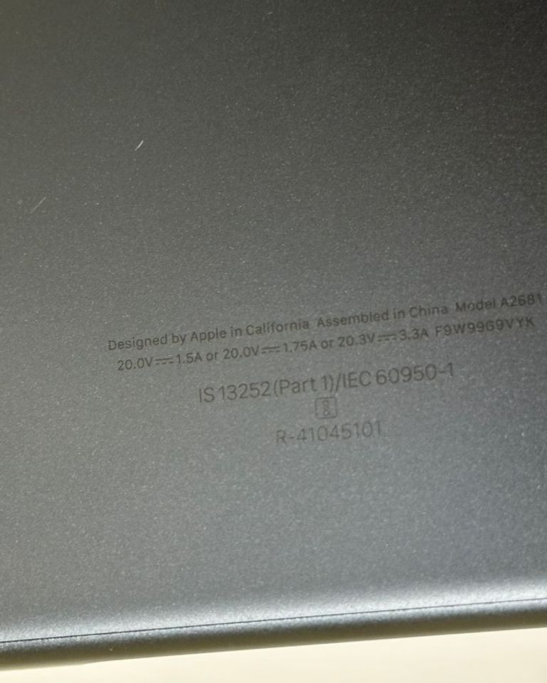 Apple macbook air 13.6/ m2 / ram 16gb/ ssd 256gb/ gpu 8 core Код:01-200881863. Зображення 12