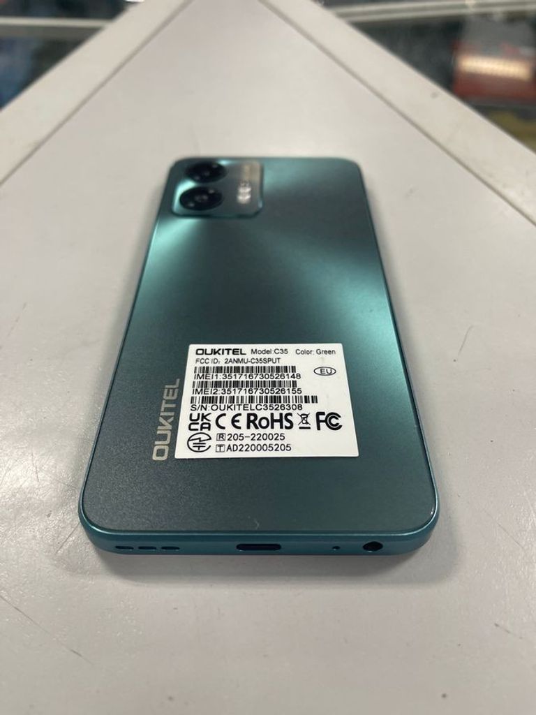 Объявление Oukitel C35 12/256GB Green Б/У