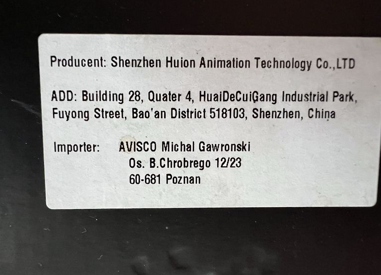 Объявление Huion Kamvas pro 20 Б/У