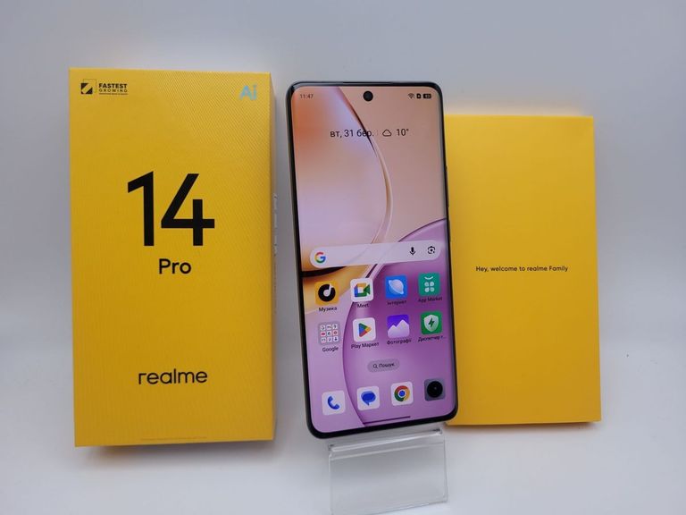 Купить Realme 14 pro 5g 12/512gb Б/У