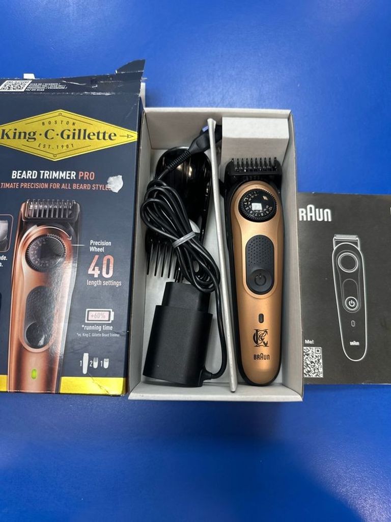 Купить Gillette king c. beard trimmer pro Б/У