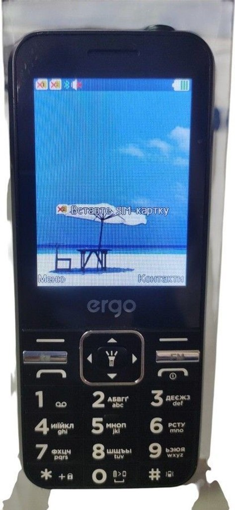 Объявление Ergo E281 Dual Sim Black Б/У