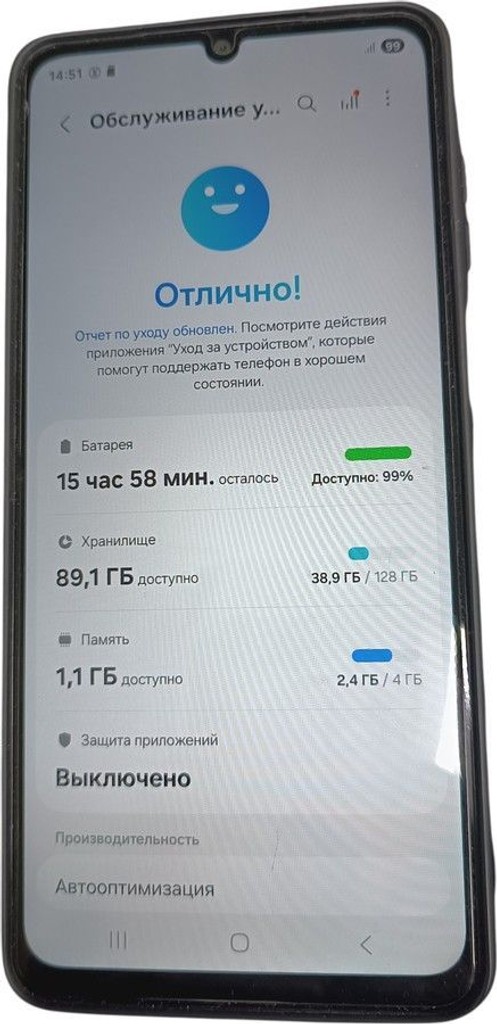 Оголошення Samsung galaxy a07 4/128gb Б/У