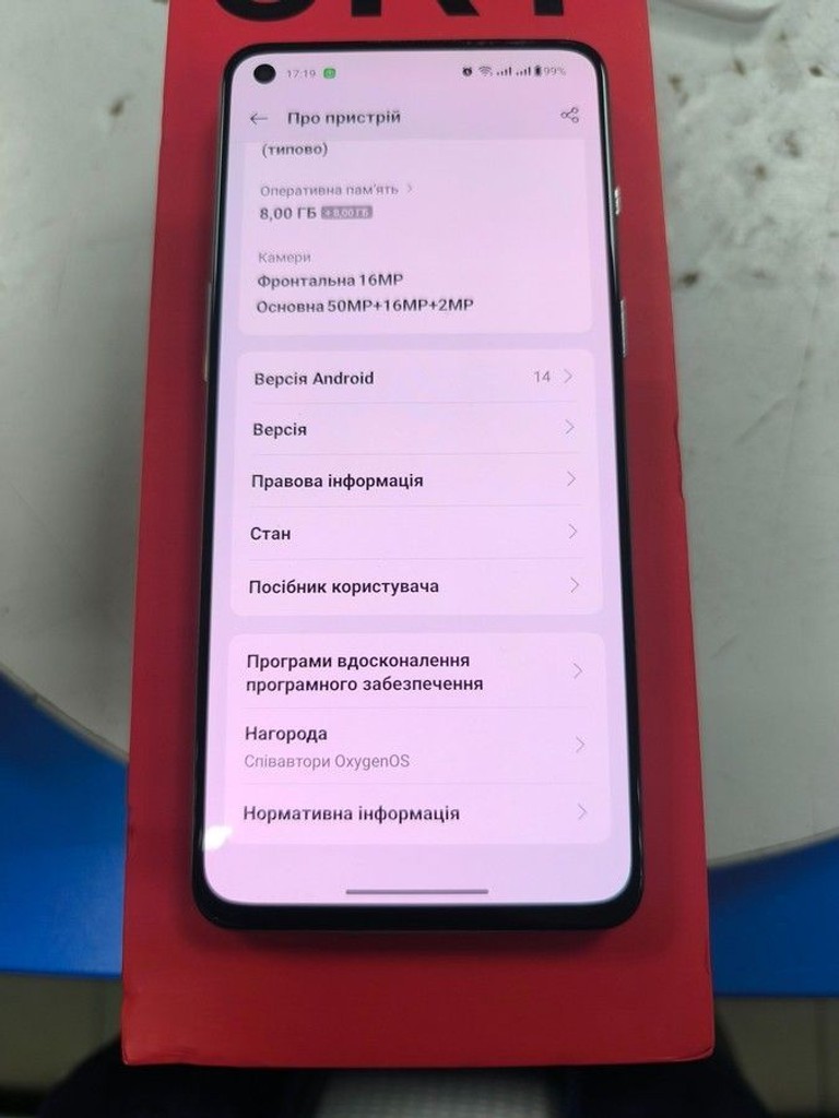 Oneplus 9rt 8/128gb Код:01-200948814. Зображення 12