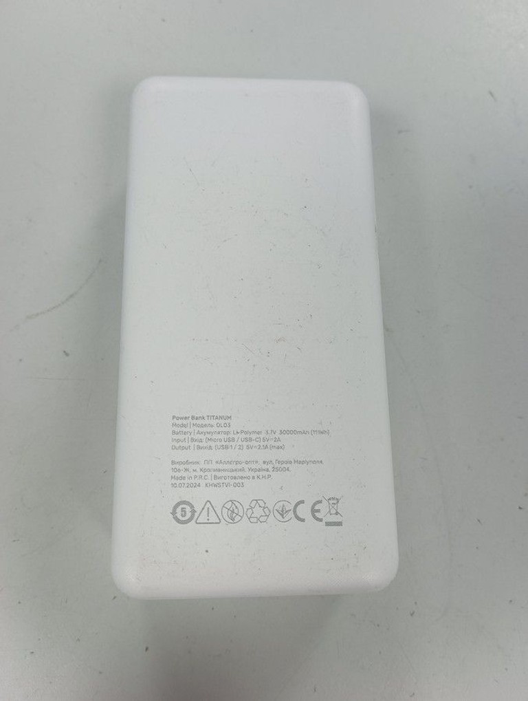 Оголошення Titanum 30000mah Б/У