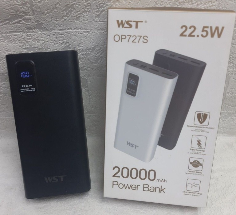 Купити Wst op727s pd22.5w+qc3.0 20000mah Б/У