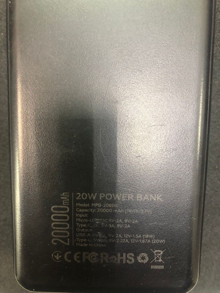 Дешиво Маке mpb-206bk 20000 mah 20w с ломбарда