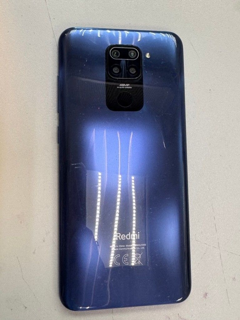 Дешево Xiaomi Redmi Note 9 4/128GB Blue (no NFC) з ломбарду