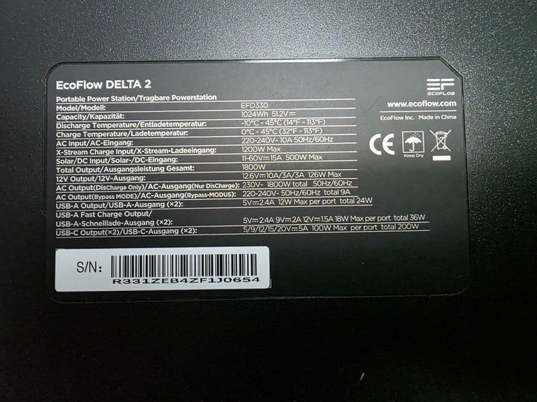 Ecoflow delta 2 Код:01-200997214. Зображення 9
