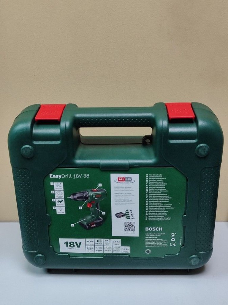 Bosch easydrill 18v-38 1акб + зп Код:01-200999569. Зображення 7