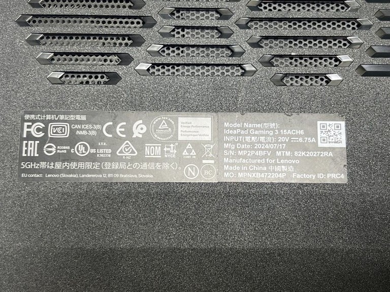 Розпродаж Lenovo 15/ryzen 5 5500h ddr4/8gb ddr4/hdd *відсутній/ssd 512 gb/geforce rtx2050 4gb, продавець Техноскарб