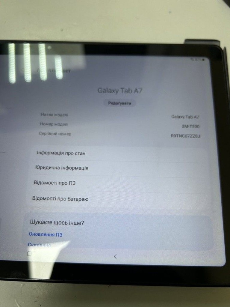 Дешево Samsung galaxy tab a7 sm-t505 3/32gb з ломбарду