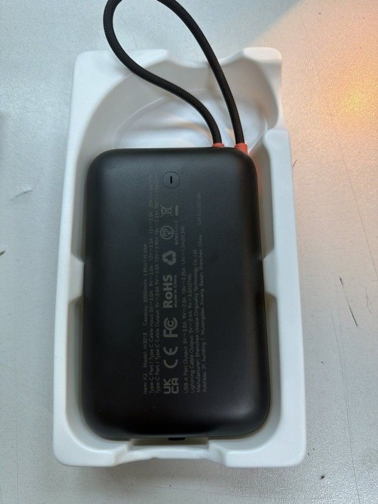 Дешево Veger K3 30000mAh 35W Black з ломбарду