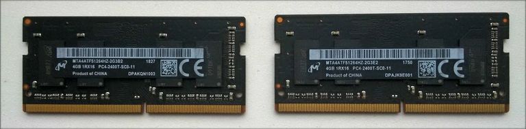 Micron 4 GB DDR4 2400 MHz (MTA9ASF51272PZ-2G3B1II)