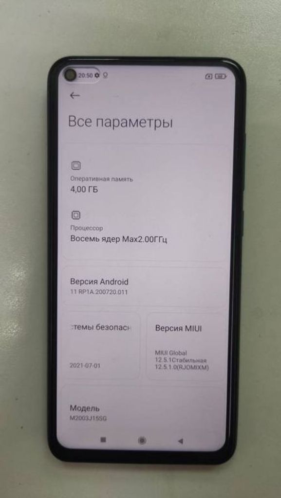 Xiaomi redmi note 9 4/128gb