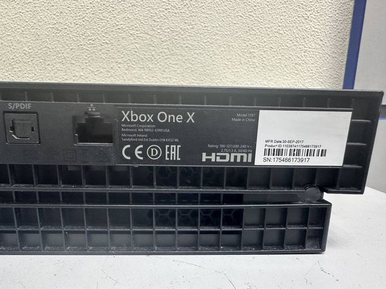 Microsoft Xbox One X 1TB White