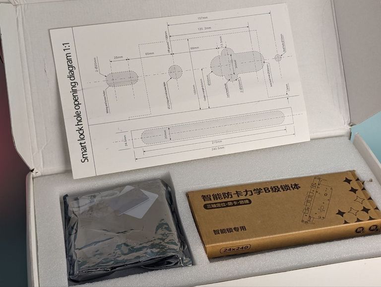 Розумний дверний замок TEHONGMAI, розпізнавання обличчя, біометричний відбиток пальця, цифровий пароль. Новий! Код:null. Изображение 4