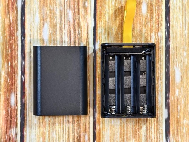 Корпус Power bank Cyberpunk 18650x3 повербанк з LED підсвіткою Код:null. Зображення 4