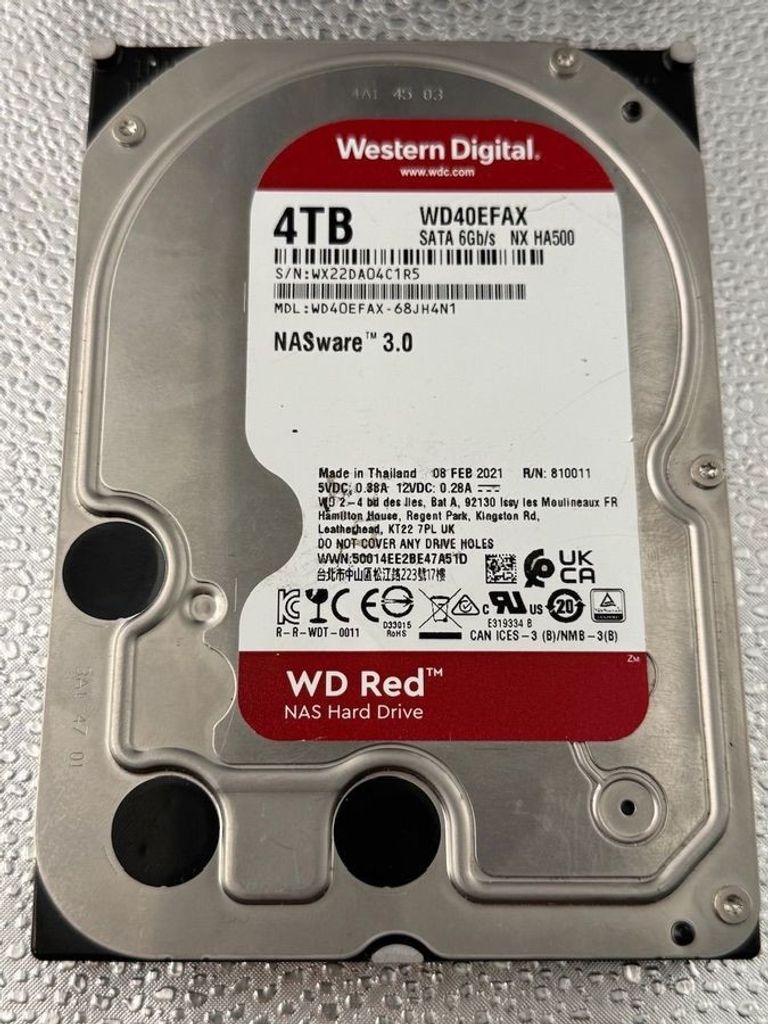 Купити Wd red 4 tb Б/У