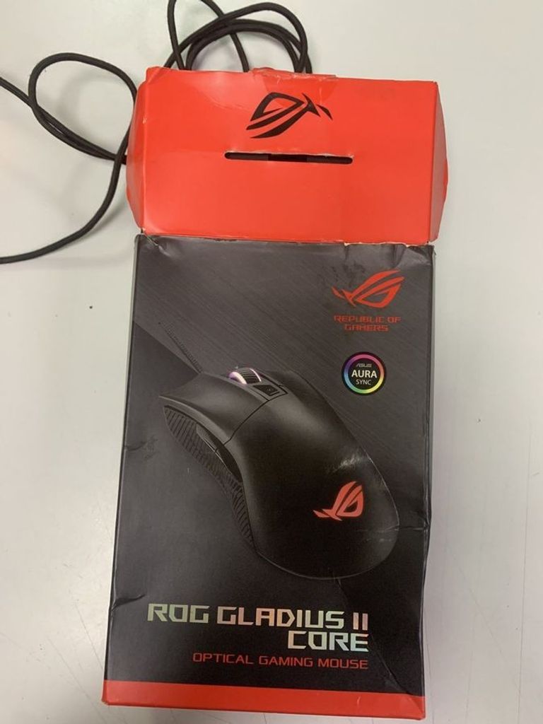 Купити Asus ROG Gladius II Core USB Black (90MP01D0-B0UA00) Б/У