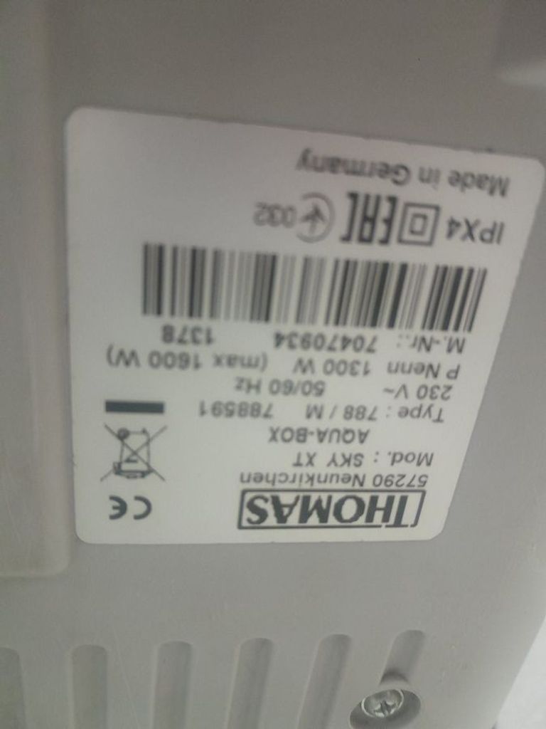 Оголошення Thomas SKY XT AQUA-BOX Б/У