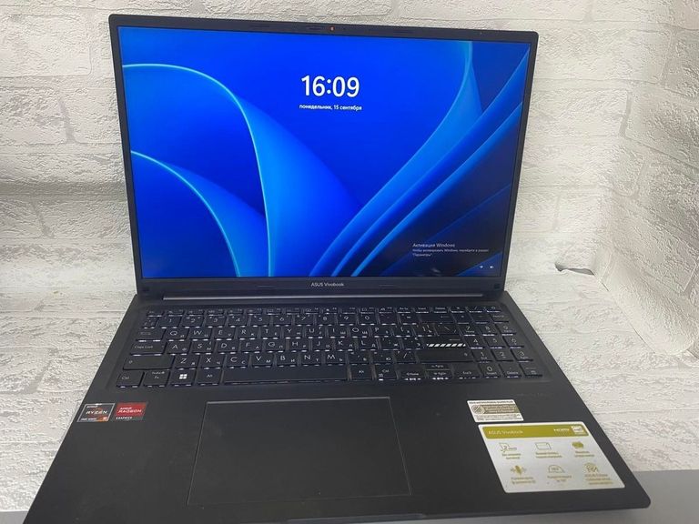 Купить Asus 15/ryzen 5 7430u ddr4/16gb ddr4/hdd *відсутній/ssd 512 gb/*інтегрована Б/У