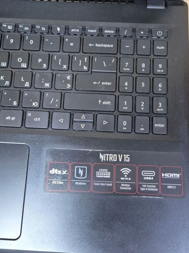 Acer 15/ryzen 5 7535hs ddr5/16gb ddr3/ssd 1600 gb/geforce rtx3050 6gb Код:01-200748824. Изображение 10