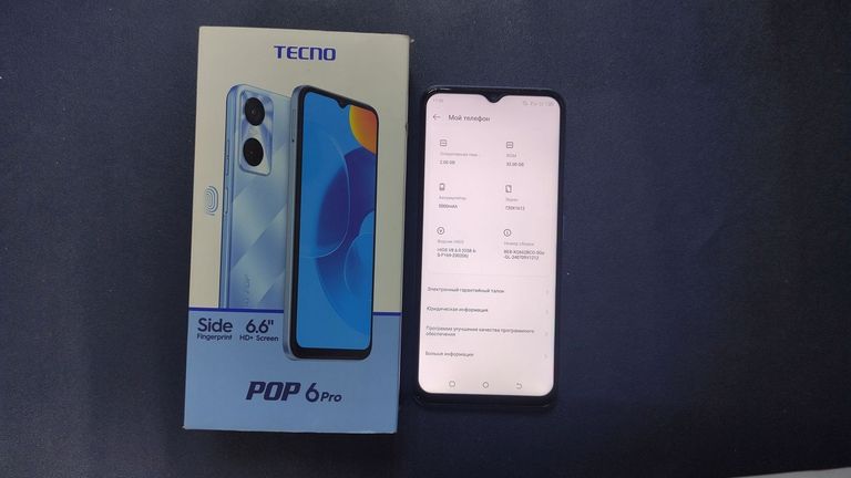 Купить Tecno pop 6 pro 2/32gb Б/У
