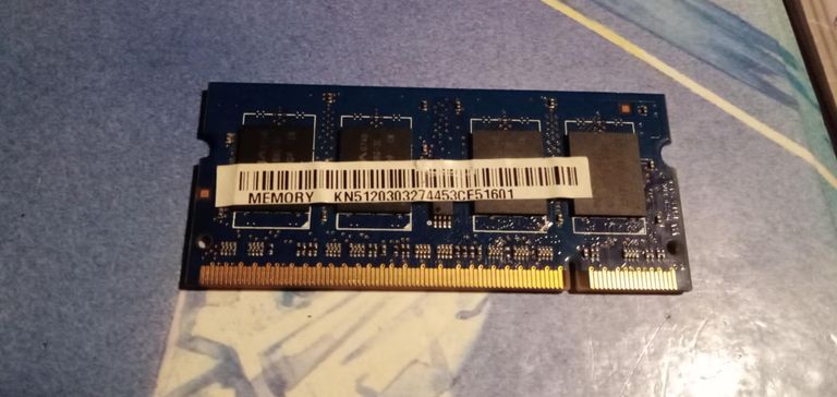 Объявление SO-DIMM Nanya 512MB DDR2 PC2-5300 667MHz Б/У